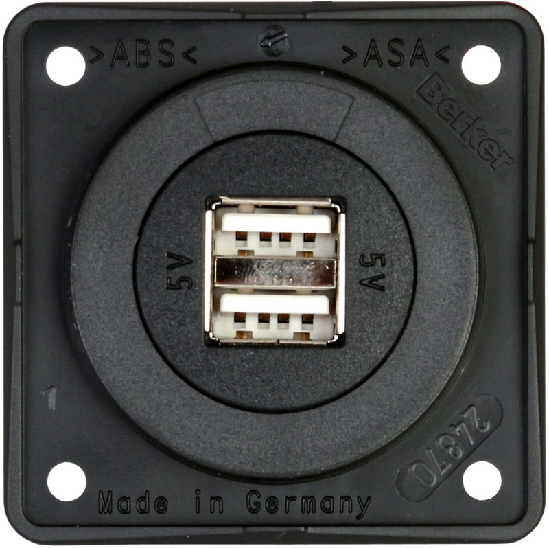 Prise USB 12 V (2 x 2,5 A) Trigano
